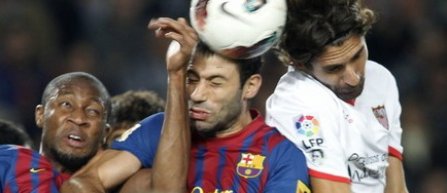 Barcelona merge la Sevilla pentru victorie si pentru Abidal